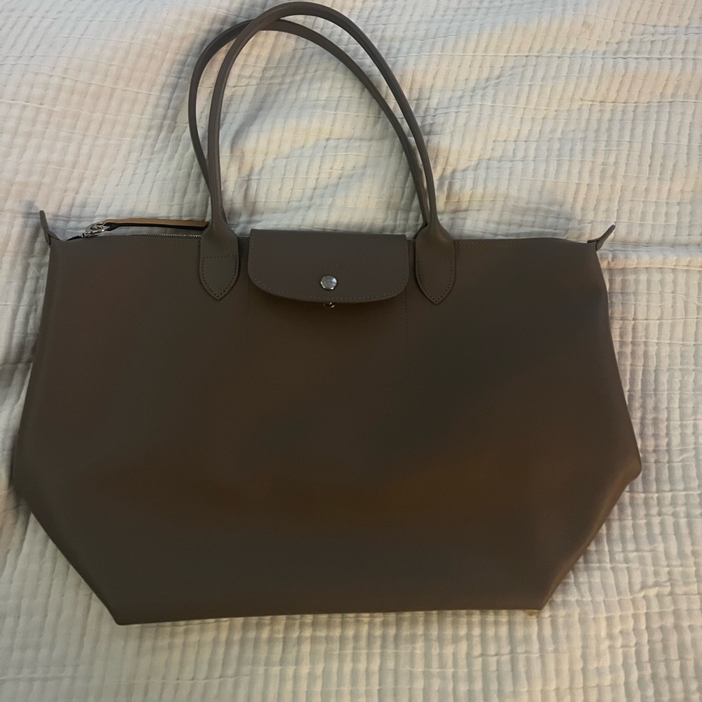 Longchamp Le Pliage City Large Coated Canvas Tote Bag